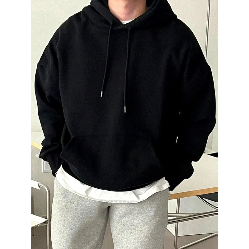 Men'S Long-Sleeve Hooded Fashion for Autumn And Winter,Versatile Basic Style, Including Hoodies,Sweatshirts,And Sweaters for Men