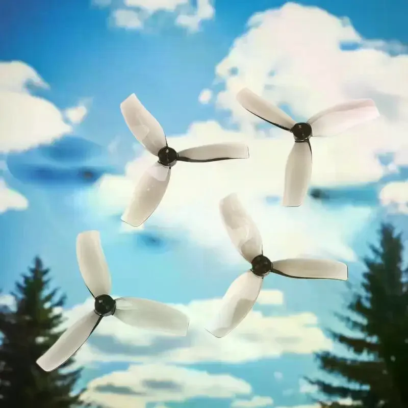 2Pairs Duct-T90MMX3 90MM 3-Blade PC Propeller For RC FPV Freestyle 3.5inch Ducted Drones