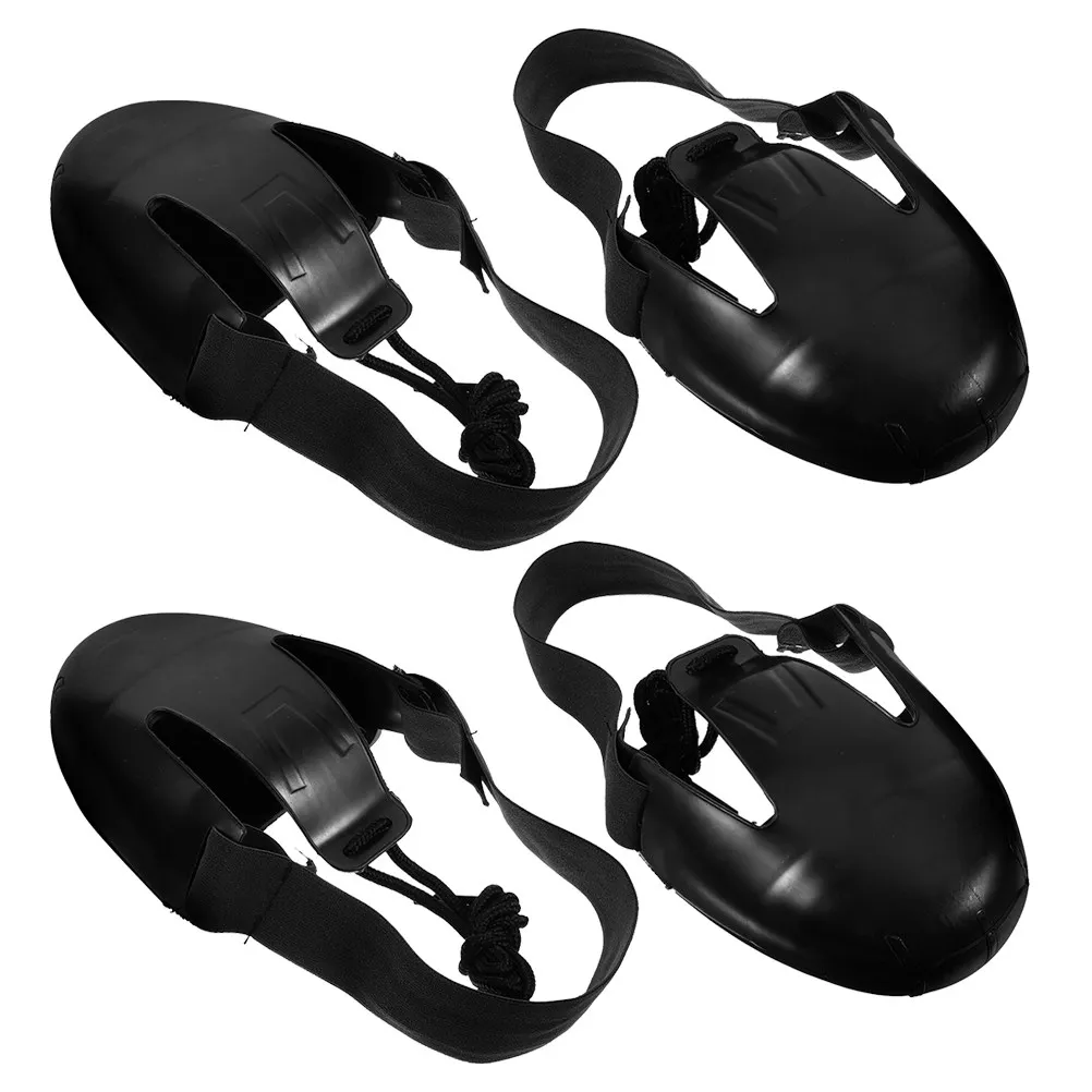 2Pairs Steel Toe Safety Shoe Covers Non-Slip Durable Protective for Industrial Use Steel Toe Shoe Caps Protective Shoes Covers