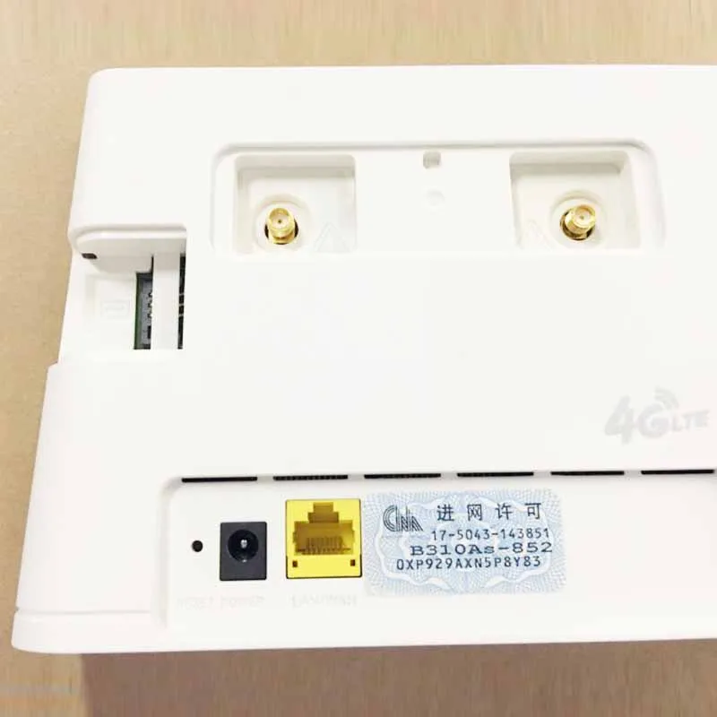 HUAWEI-enrutador B310As-852 4G LTE, repetidor de señal WiFi de doble banda de 150 Mbps, con ranura para tarjeta SIM, amplificador Gigabit Ethernet,