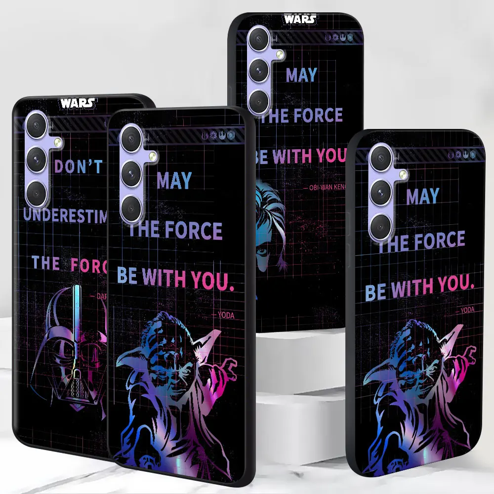 oda Darth Vader Obi-Wan Kenobi Case for Samsung Galaxy A51 A53 A54 A31 A52 A12 A13 A21s A22 A32 A11 A22 A33 A41 TPU Phone Cover