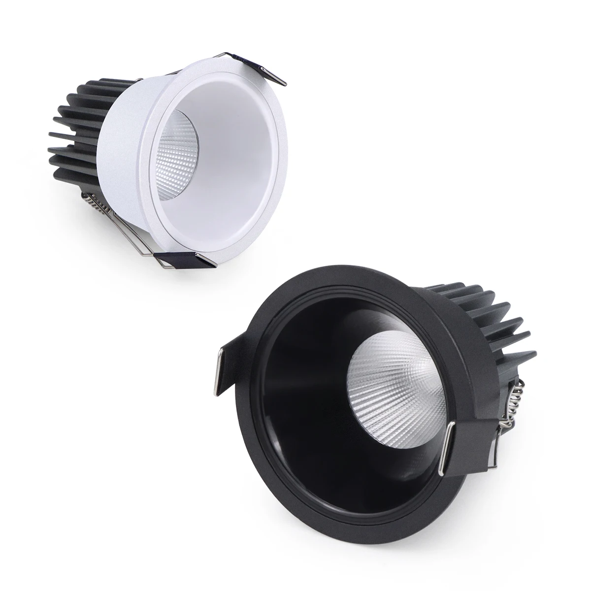 

Spot LED Recessed Ceiling Lamp Aluminum COB Spotlights Led Ceiling Down Light 7W 12W AC85-265V Living Room Kitchen Lighting RA90