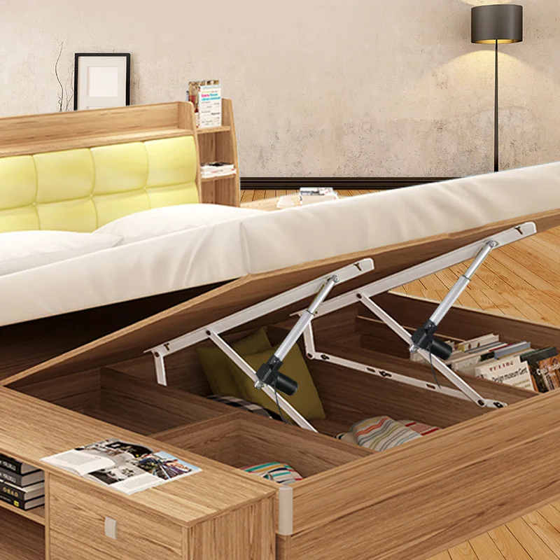 Imagem -04 - Atuador Linear Elétrico com Controlador para Cama 150kg de Carga Elevação Rod Placa Upturn Bedstock Ajustável Windows Sofá Pcs