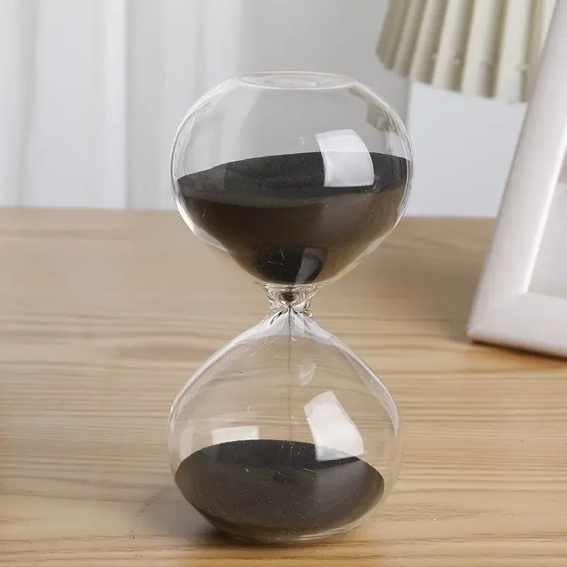 

New 45/60min Creative Sand Clock Hourglass Timer Clock Sandglass Tea Timers Craft Birthday Gift As Delicate Home Decorations