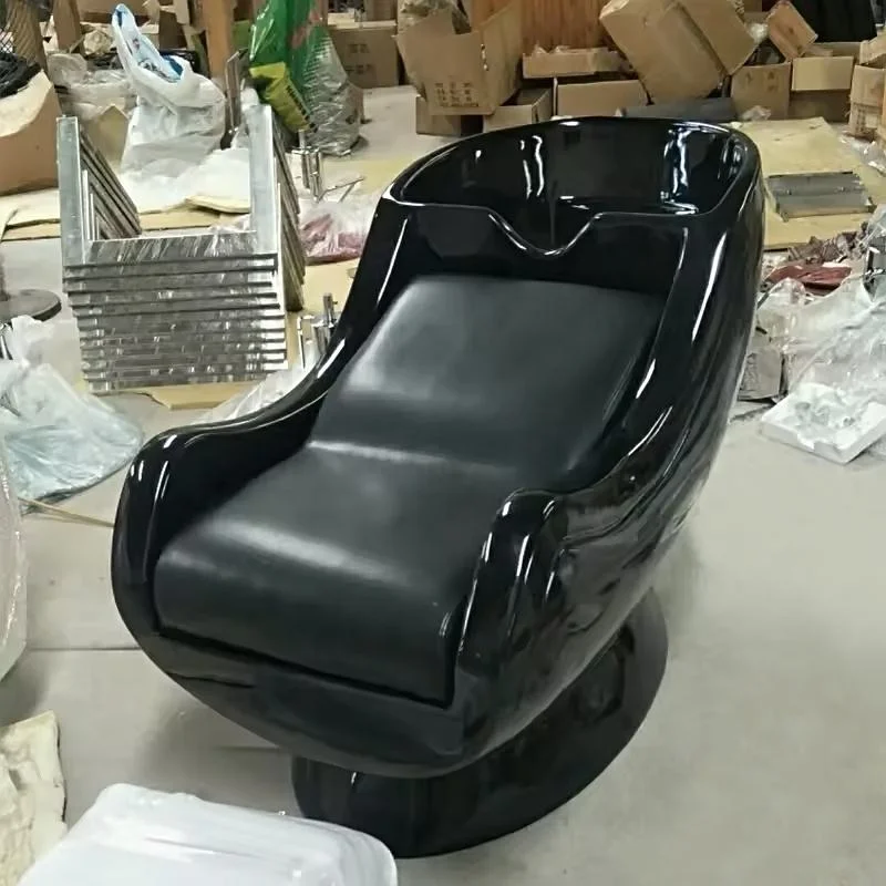 High Quality Salon Hair Wash Chairs Bed Head Shampoo Chair Shampoo Bed With Ceramic Bowl Cheap Price