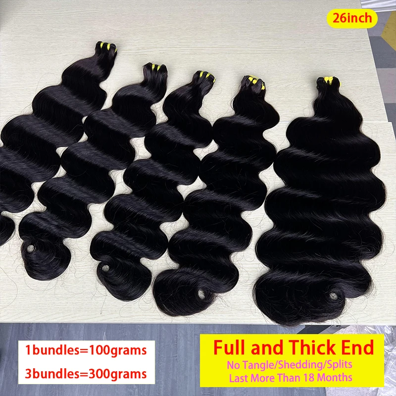 

Raw Unprocessed Curly Hair Bundles Super Double Drawn Body Wave Vietnamese Raw Hair Bundles Human Hair Extensions Tissage Full