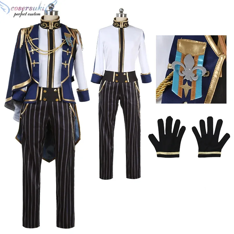 CyEnsemble Stars 뮤직 나이츠 나루카미 아라시 세나 이즈미 사쿠마 리츠 츠키나가 레오 수오 츠키사 코스프레 의상 카니발 의상