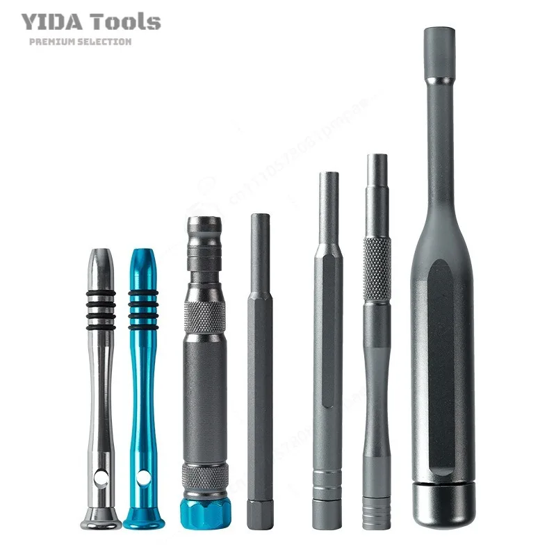 Universal Precision Magnetic Screwdriver Handle H6.35 H3.92 Bit Holder Repair Disassembly Hand Tool For Electronic Maintenance
