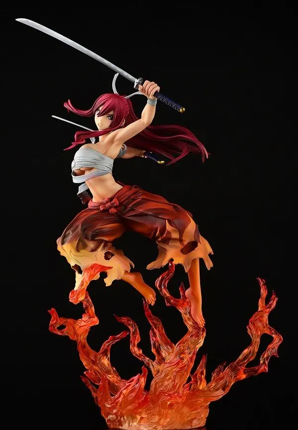 Orca toys FAIRY TAIL Figure Erza Scarlet Samurai Kouen Banjou ver. Jet Black 1/6D