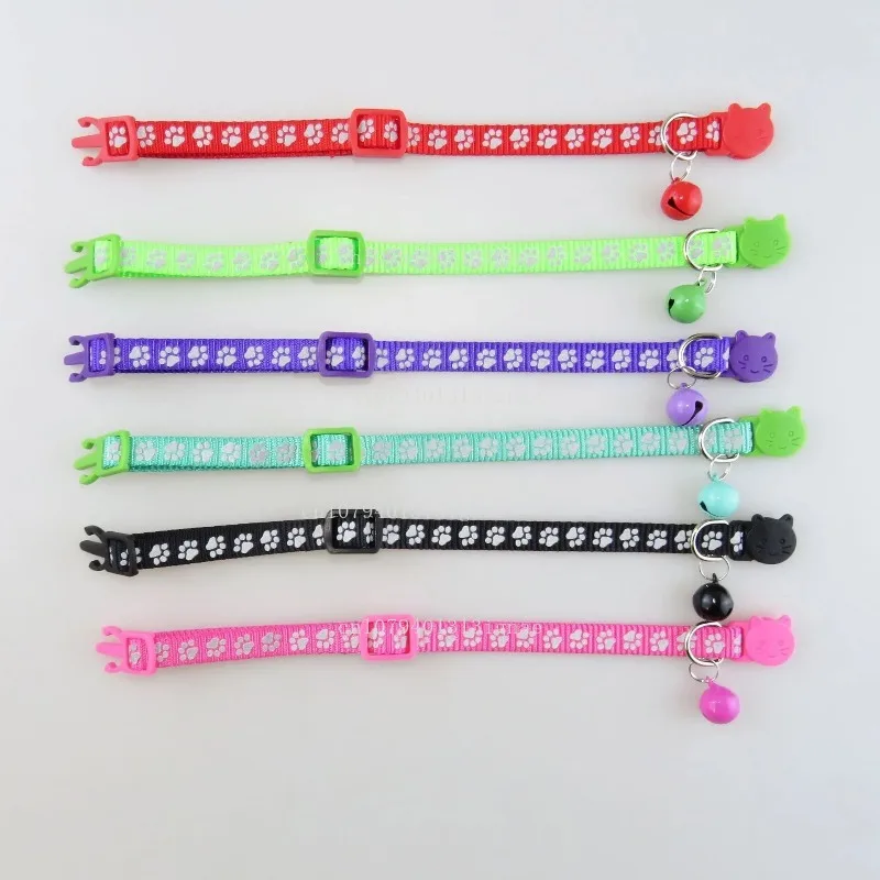 Adjustable Pet Cat Collars Necklaces Cat Dog Collar Pets Accessories