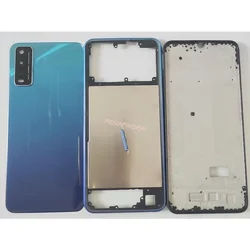 Фоторамка средняя рамка Vivo Y20 Y20S G Y20i Y12S Y12A Y30 стандартная крышка аккумулятора задняя крышка корпуса