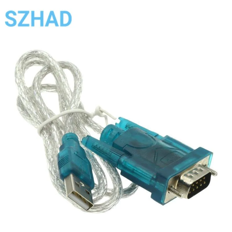 HL-340 HL340 New USB to RS232 COM Port Serial PDA FT232 9 pin DB9 Adapter support WIN11 Compatible CH340