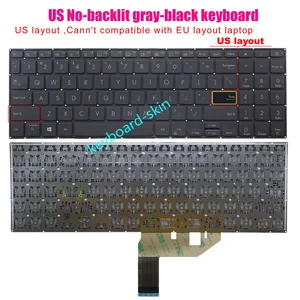 Новая клавиатура US без подсветки для ASUS VivoBook K513 K513E K513EA K513M K513MA X513 X513E M513 E510 L510 F513 S513