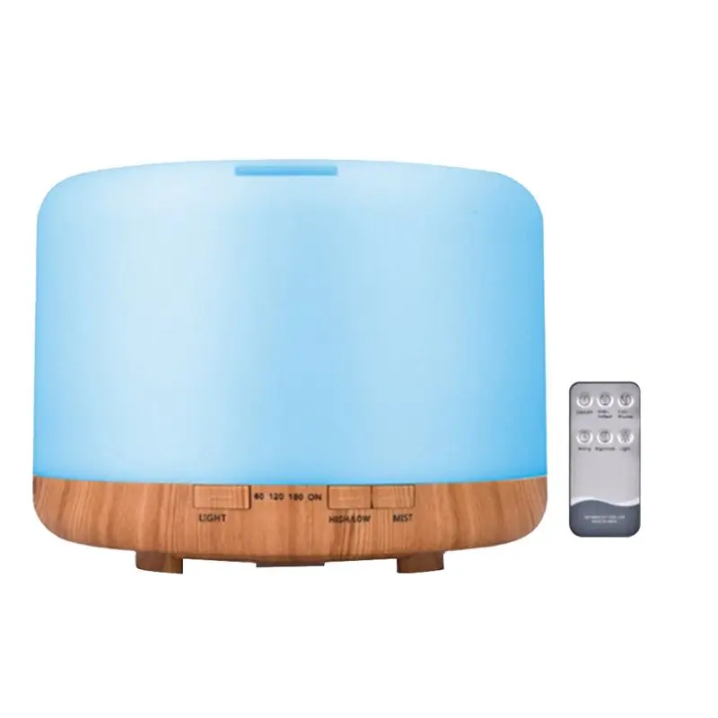 AEE2-Essential Oil Diffuser 500Ml Humidifier Diffusers Aromatherapy Diffuser With Remote Control