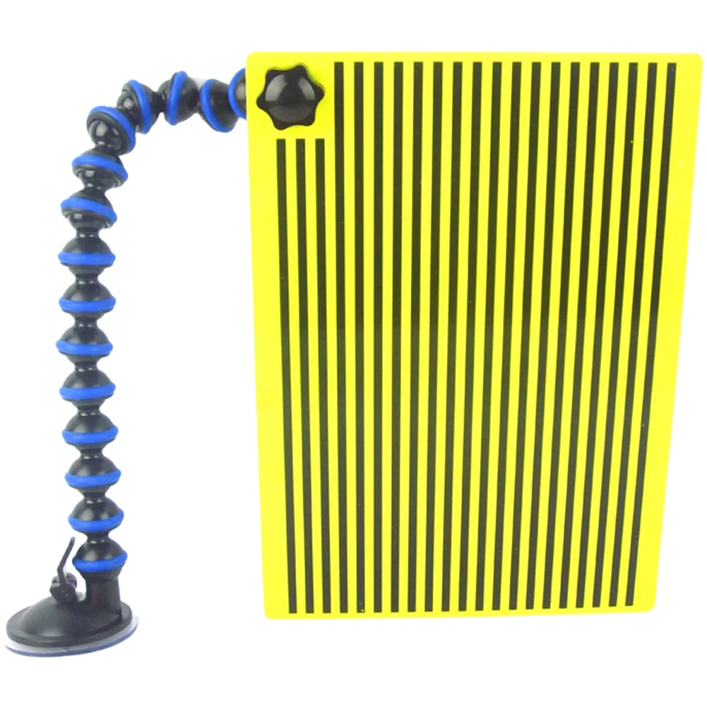 

Car Dent Repair Tool Auto Body Dent Detection Material Suction Cup With Adjustable Bend Tube And Reflective Stripes ﻿