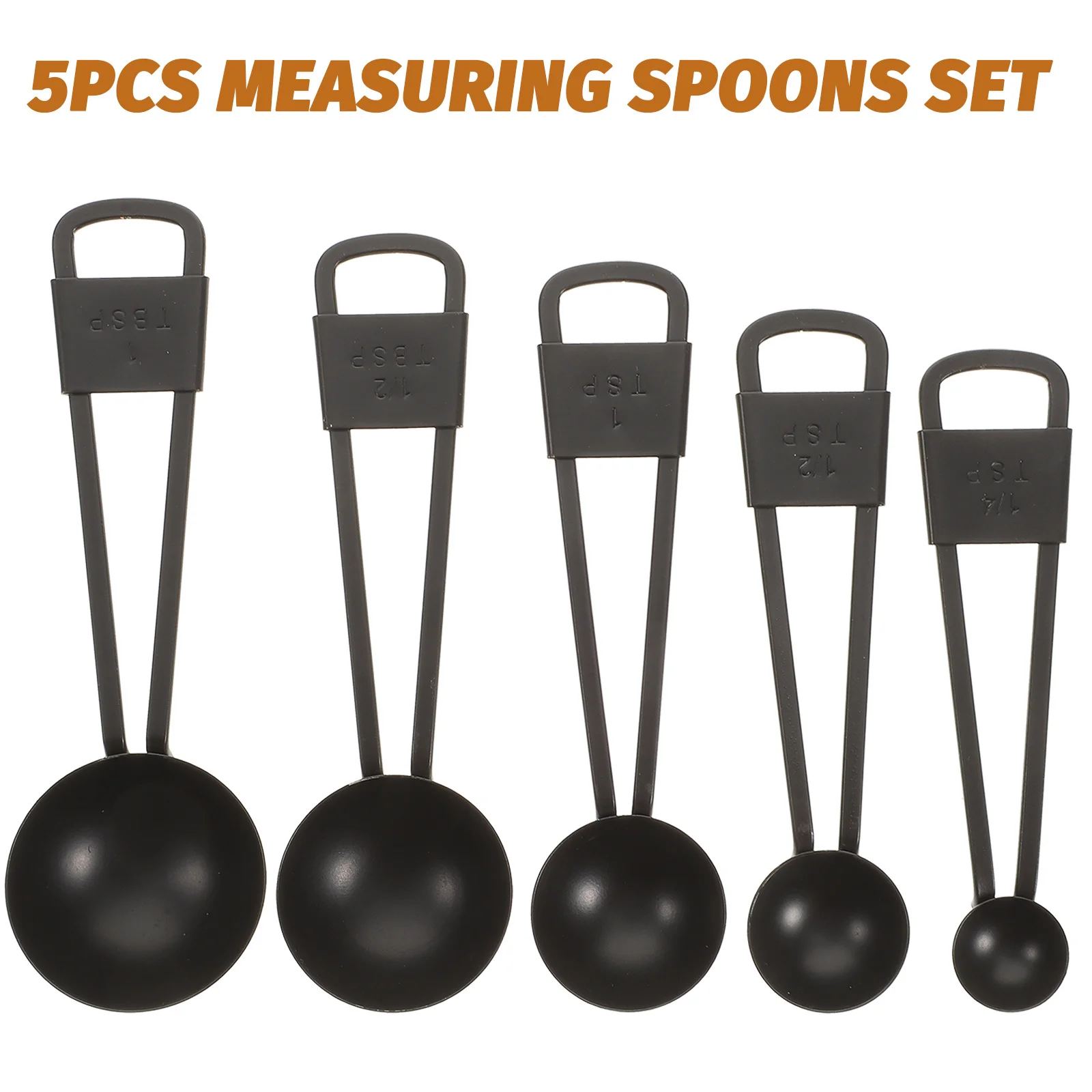 

5pcs Measuring Spoons Set Stainless Steel Nesting Kitchen Baking Tools For Liquid Dry Ingredients Measuring Spoon Set Kitchen