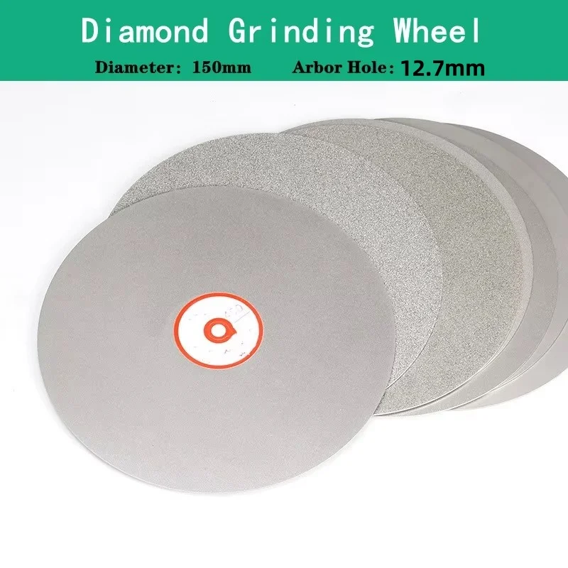 150mm Diamond Grinding Wheel Grinding For Tungsten Steel Milling Cutter Tool Sharpener Grinder Polishing Machine Cutting