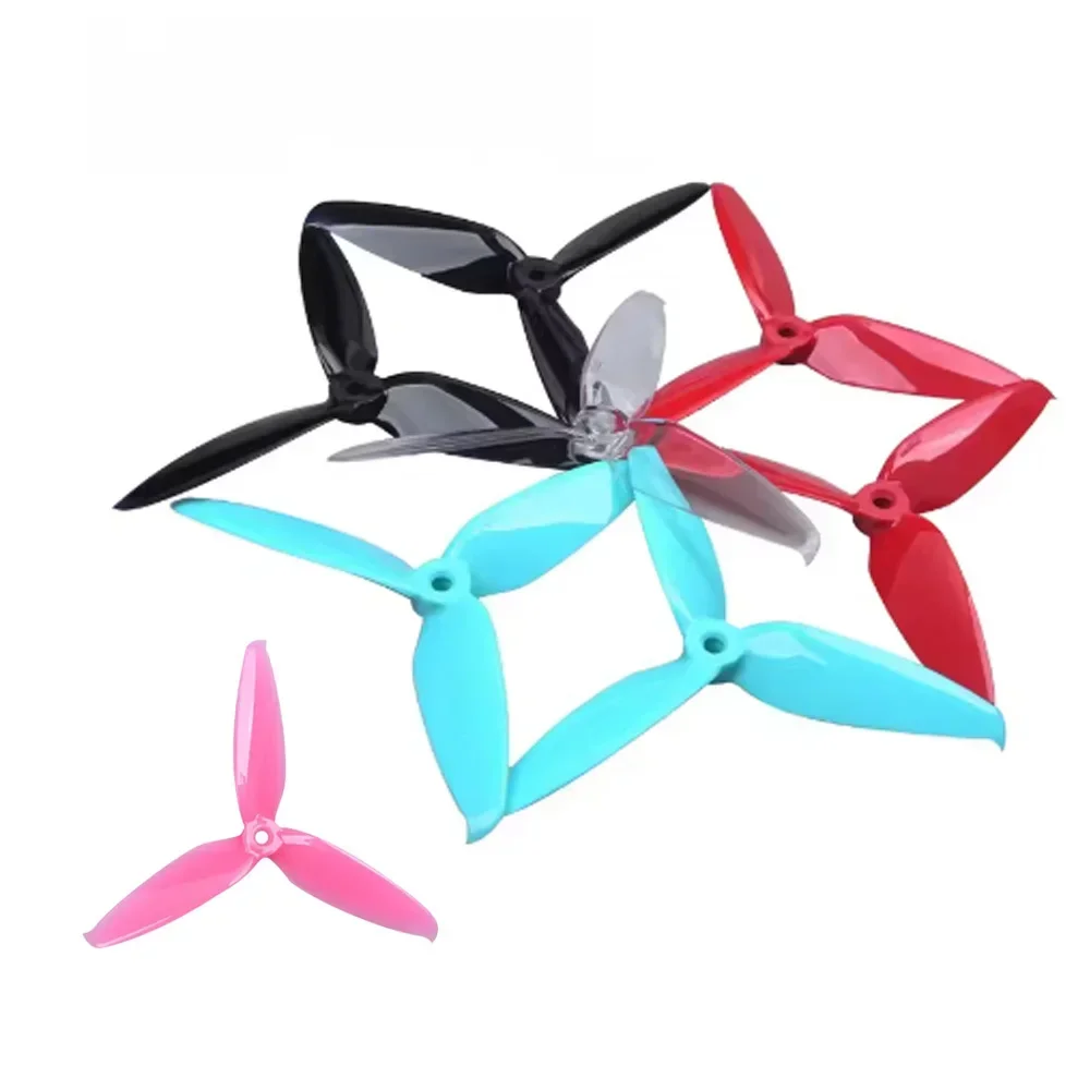 2 paires Gemfan Flash 5552 3 pales 5 pouces hélice PC CW CCW accessoire Compatible pour pièces de Drone de course FPV