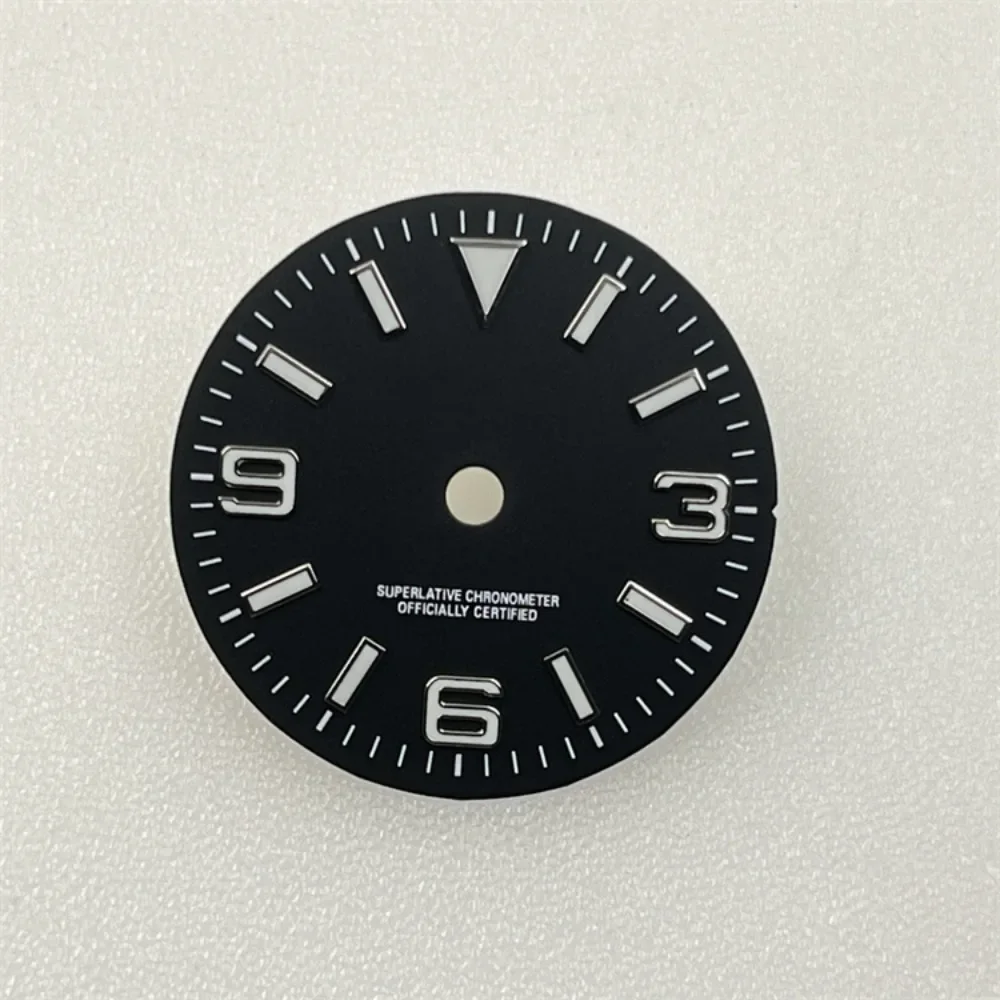 NH35 Dial GBW9 Luminous Watch Dial Logbook Surface Probe 28.5mm 31mm Watch Faces for NH35A/4R35/NH34/NH36 Movement Accessories