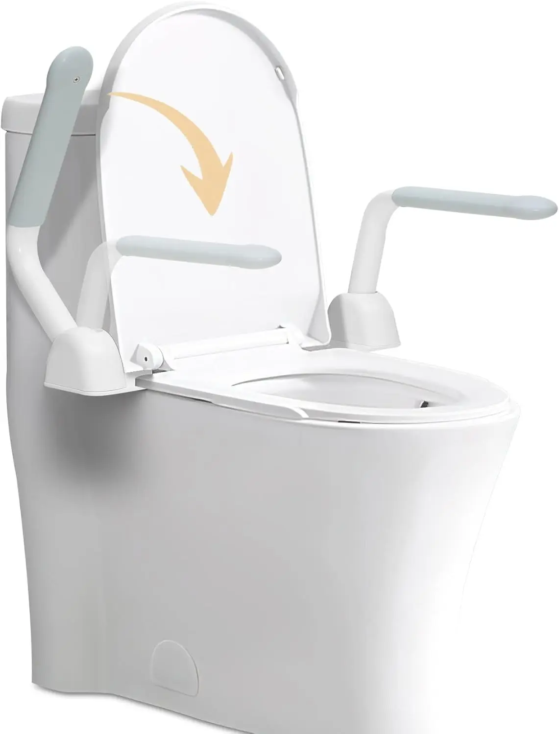 

Складная защитная рама для унитаза, регулируемая высота и ширина, емкость 520 фунтов. Простая установка для пожилых людей.