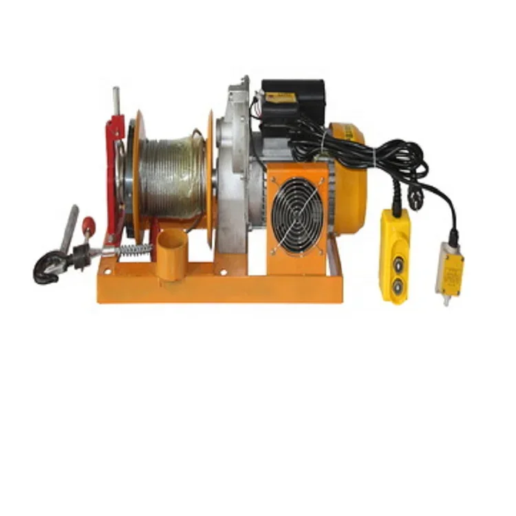 Indoor and Outdoor Application Crane 400kg 500kg 750kg Electric Winch