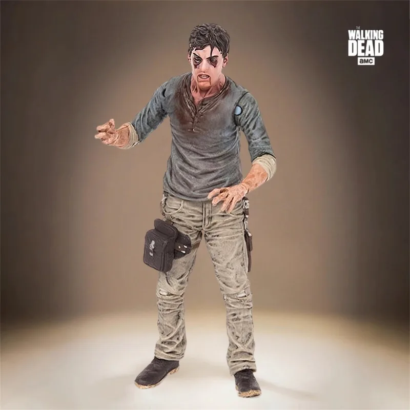 The Walking Dead Flu Zombie Hand-made MacFarlane 5-inch Joint Movable Horror Action Figure Toy