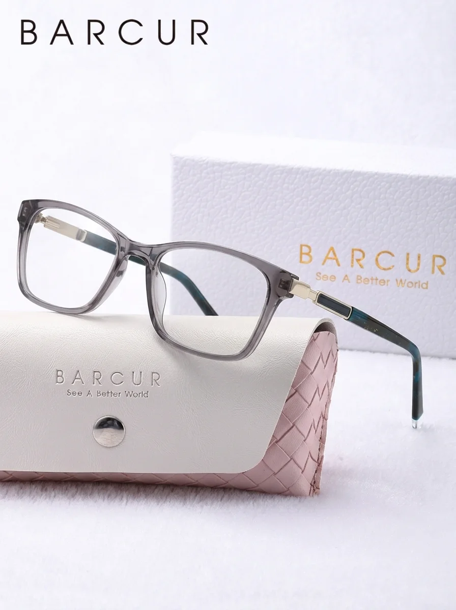 BARCUR Daily Casual Decoration Glasses, Cat Eye Frames, Wearing Matching Accessories, Perfect Gifts