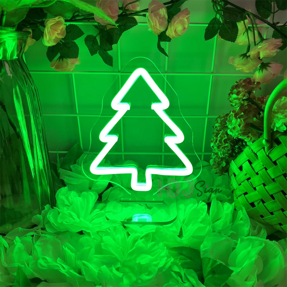 Merry Christmas Neon Led Sign Room Decor Home House Decor Wall Hanging Neon Light Personalize Gift Christmas Tree Decoration