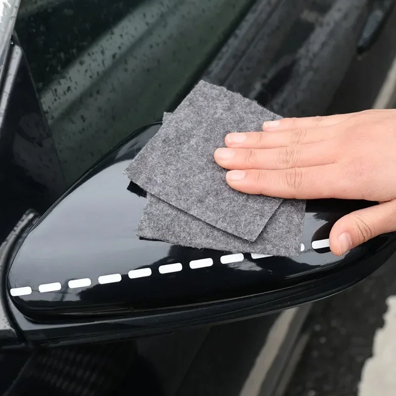 Car Scratches Nano Square Repair Cloth Nano Sparkle Cloth Multifunction Nano Magic Cloth Scratch Repair Tools Water Polishin