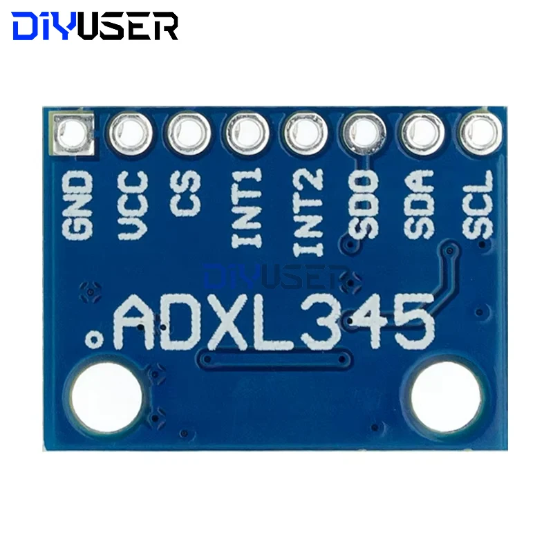DIYUSER GY-291 ADXL345 디지털 중력 가속 틸트 모듈, IIC/SPI 변속기 재고