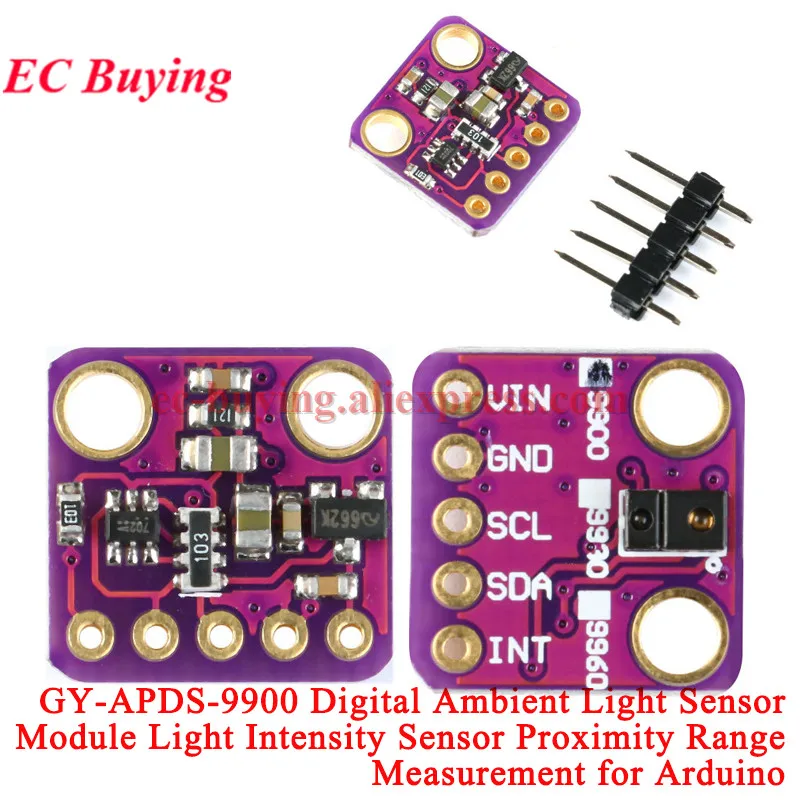 10Pcs/1pc TSL2591 High Dynamic Digital Light Sensor Breakout Module Range Lux IR Infrare Full Spectrum Diodes Detect for Arduino