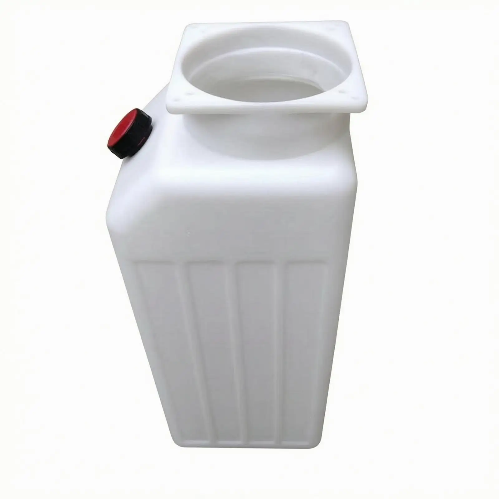 Lift Hydraulic Oil Bucket Container for Pump System Fluid Storage with Red Heart Filler Cap
