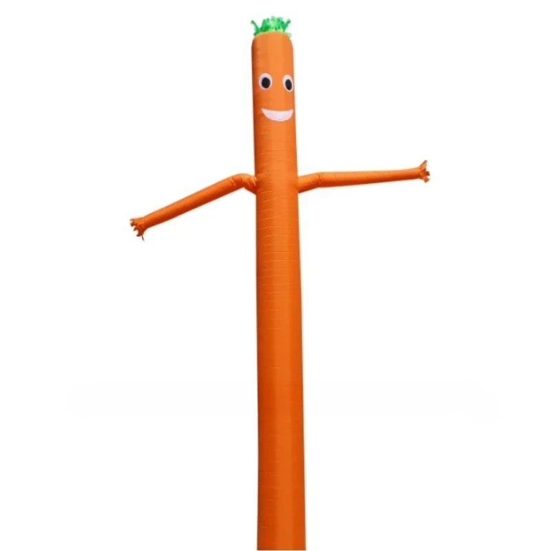 

20-foot inflatable tube man, sky dancer for eye-catching advertising（Orange）