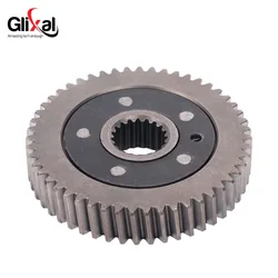 Glixal GY6 49cc 50cc 80cc 100cc Modified Fuel Gear Fuel Economy Siding Gear for 139QMB 139QMA Scooter Moped ATV Go-Kart Engine