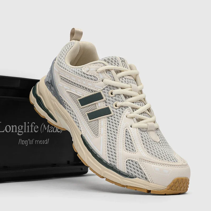 

New Tennis Men Soft Soles Comfort Male Sneakers Men's Shoe Breathable Thick Soled Casual Sneakers Outdoor Running Four Seasons