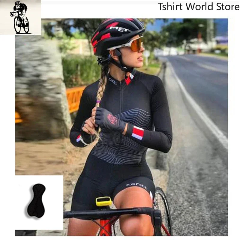 2025 Cycling Uniform Custom Made Athletic Clothing Women's Cycling Jersey Sets, Cycling Uniform Professional Triathlon Jumpsuit