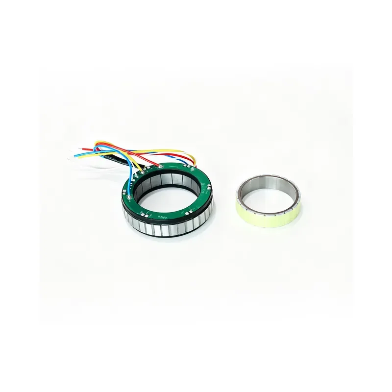 FMK08513 Frameless BLDC Motor Kit 100mm Direct Drive DC Brushless Stator Rotor Assembly for Robotics Automation High Torque