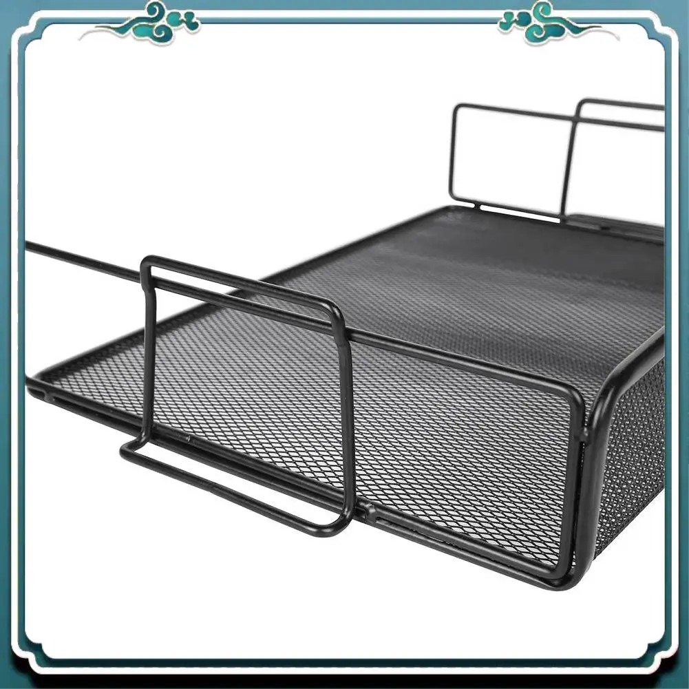 Easy To Use 2-Layer Letter Tray Stackable Paper Sorter Desktop Organizer Desk File Tray Office And School Supplies