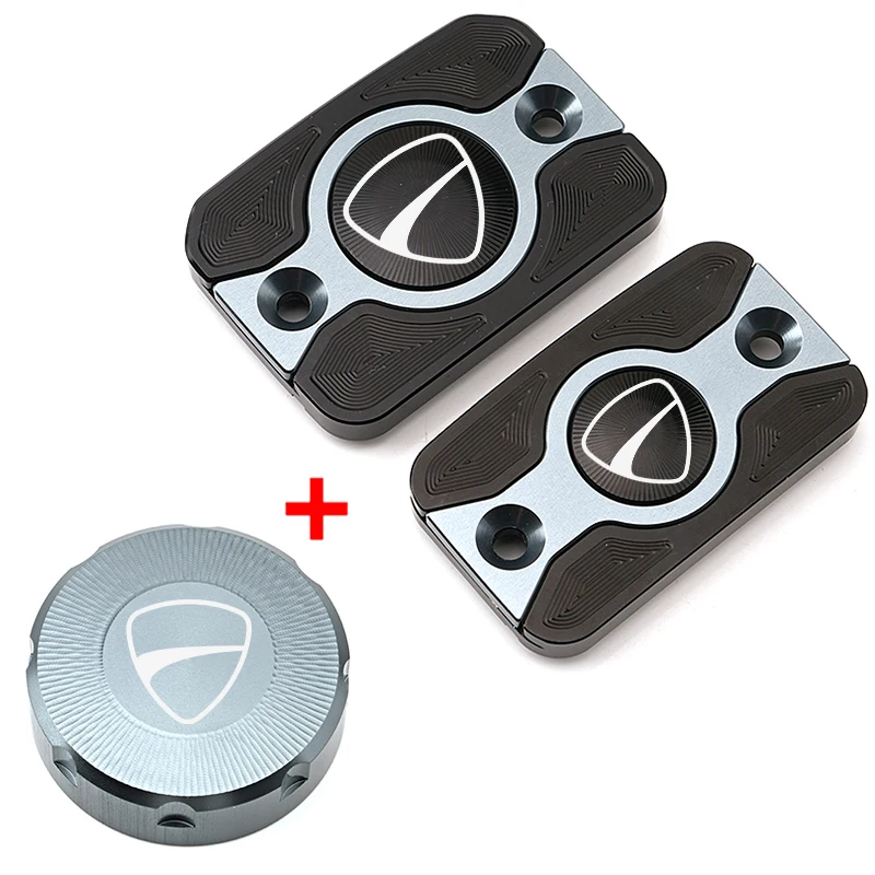 For Ducati Monster 821 796 795 696 695 Scrambler 400 800 1100 Accessories Front Brake Clutch Rear Brake Fluid Reservoir Cover