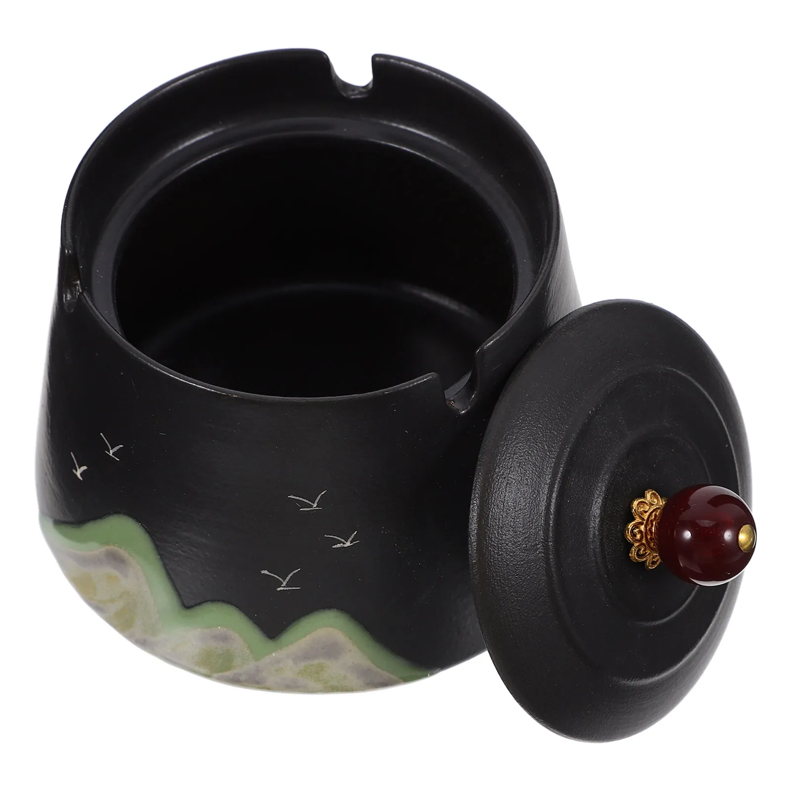 

Пепельница для сигар с крышкой для улицы и дома, для патио, для курящих