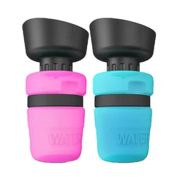 Dog Water Bottle Portable Puppy Water Dispenser with Drinking Feeder for Pets Outdoor Walking, Hiking, Travel