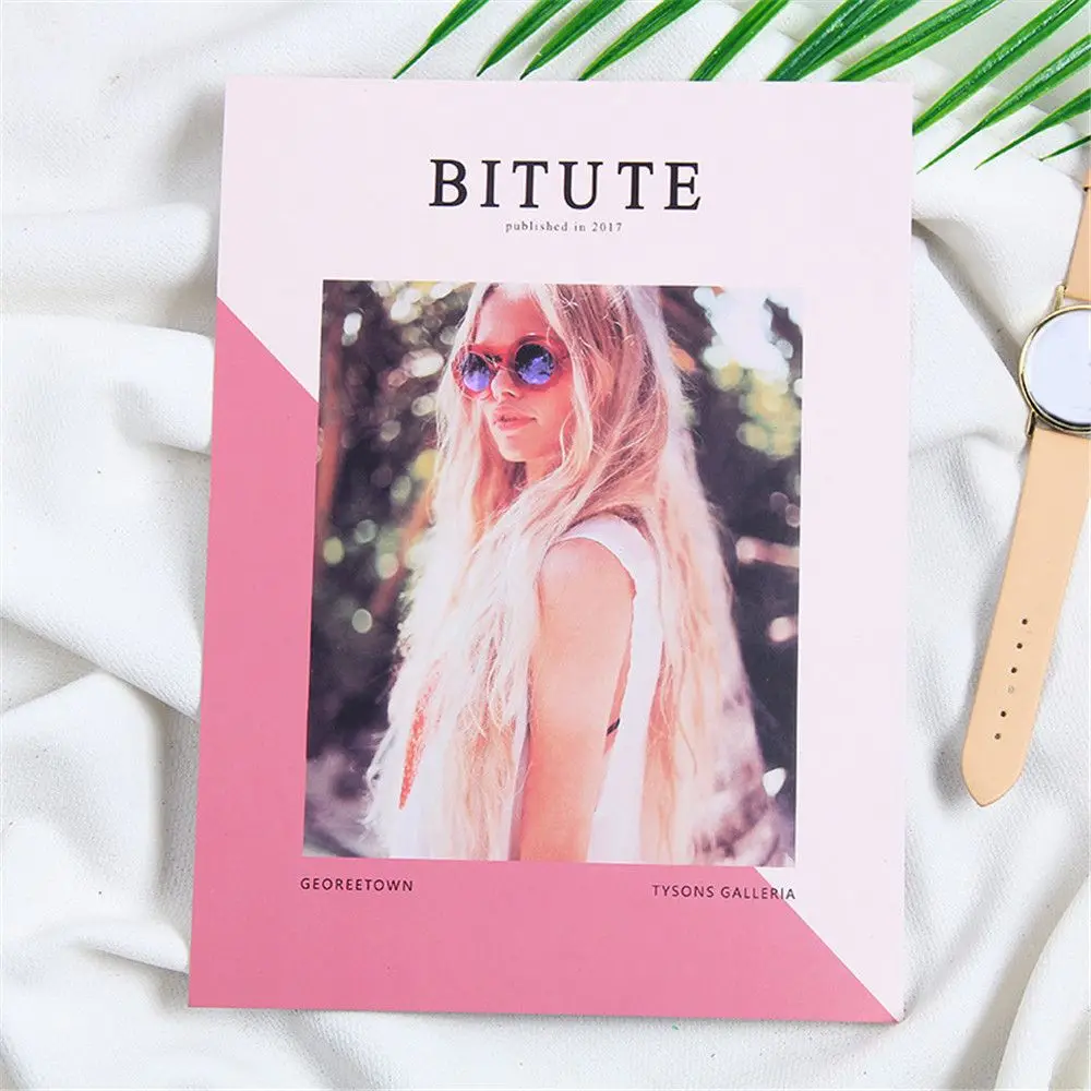 Multifunctional Magazines Art Card Backdrops Paper Photography Accessory Photo Props Model Cards