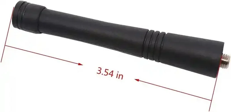 Imagem -02 - Antena Vhf Walkie Talkie Stubby Compatível para Motorola Cp200d Cp200 P110 P1225 Pr400 Ht750 Ht1250 Ht1550 Ex560 30 Pcs Had9742a