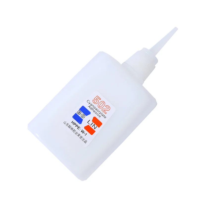 502 Super Glue Instant Quick Dry Cyanoacrylate Strong Adhesive Quick Bond Leather Rubber Metal Office Supplies Fast Glue 40ml