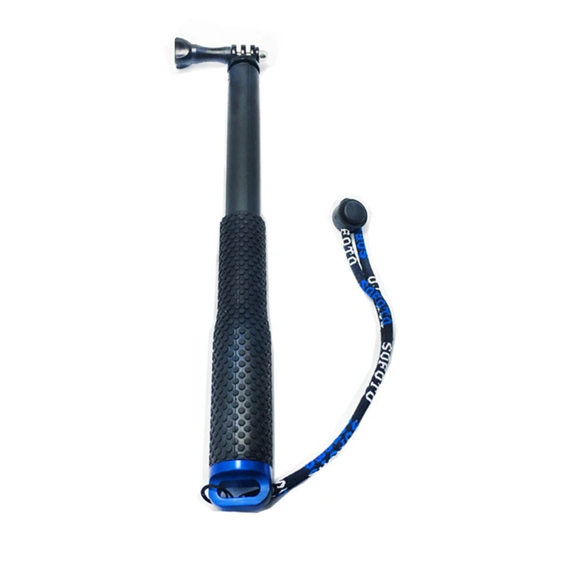 92.5cm Aluminum Alloy Extendable Handheld Selfie Stick Telescoping Pole for Go Pro Hero 10 9 8 7 6 5 4 3+Action Camera