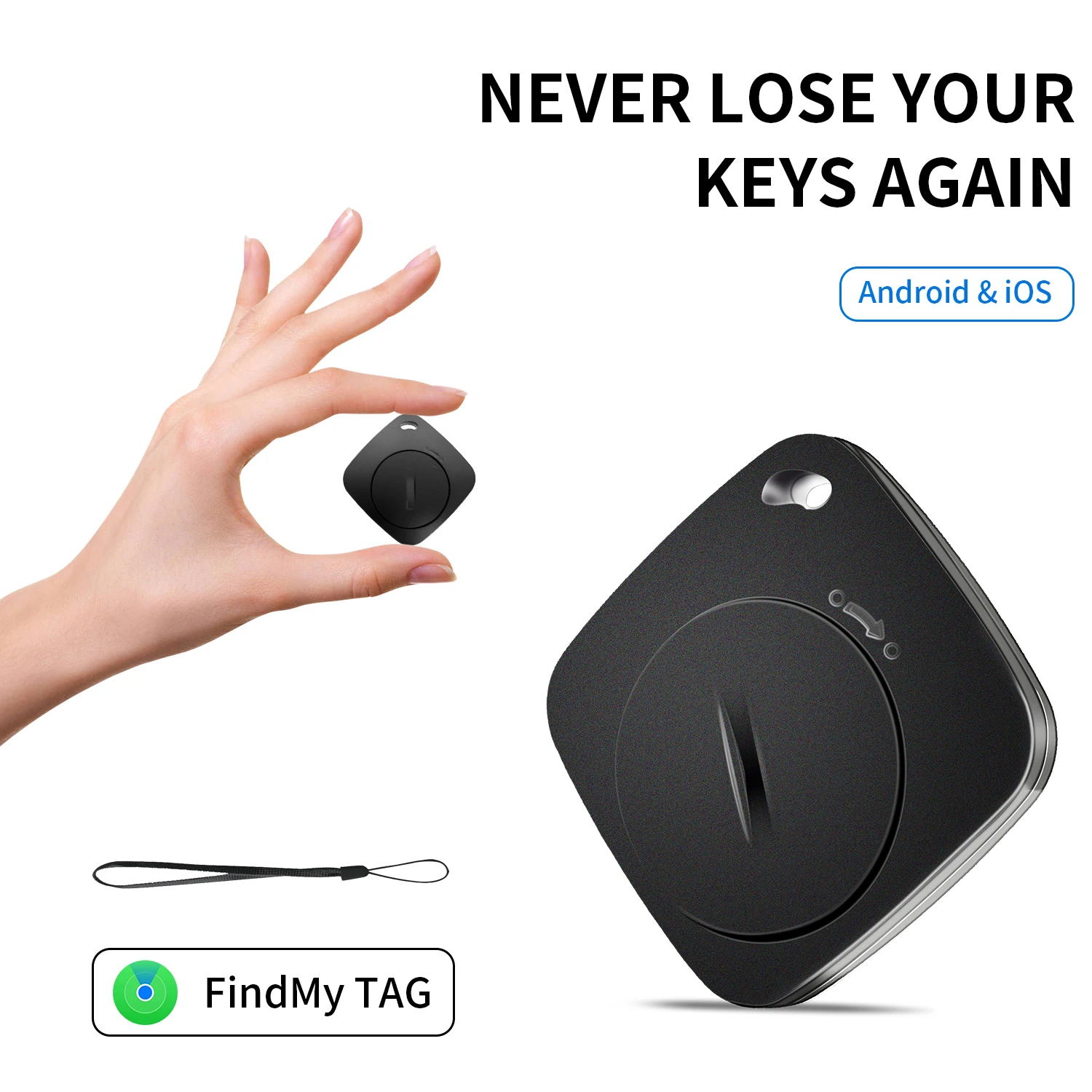 4 قطعة بلوتوث لتحديد المواقع المقتفي أندرويد مكافحة فقدان العلامة الذكية عبر جوجل العثور على محور مكتشف الحيوانات الأليفة محدد لشاومي سامسونج بكسل فيفو #5