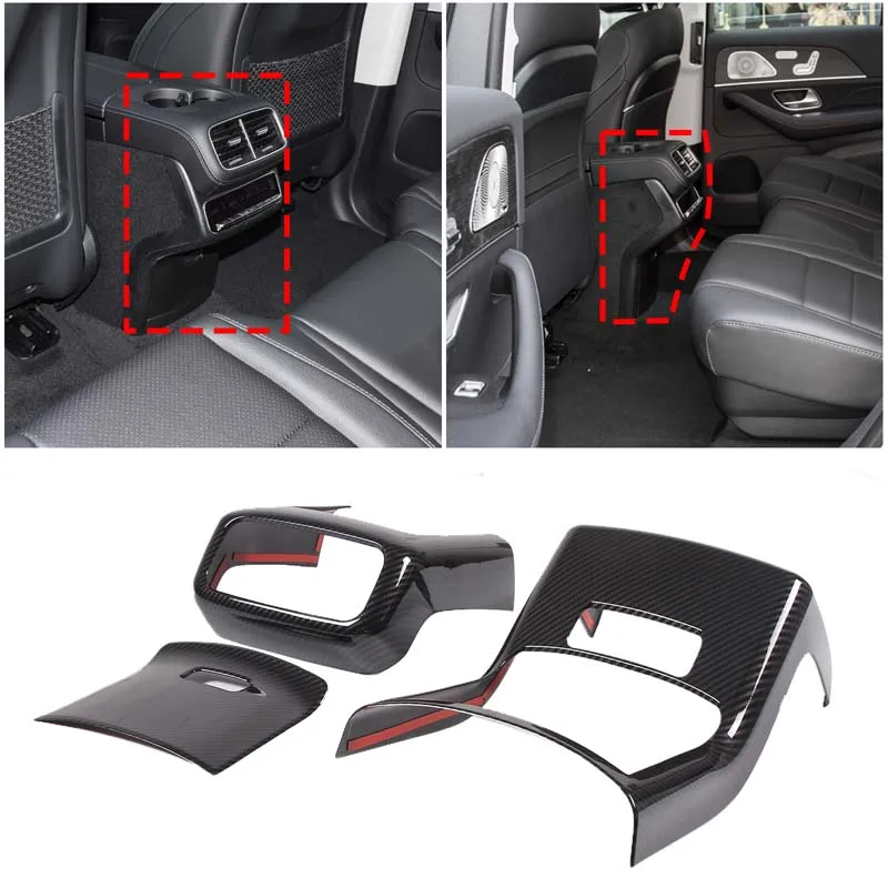 For Mercedes Benz GLE GLS Class W167 X167 2020-2023 Car Rear Air Conditioning Outlet Cover Trim Car Accessories