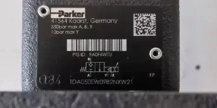 TDA050EW09B2NXW21, NOUVELLE VALVE PARKER