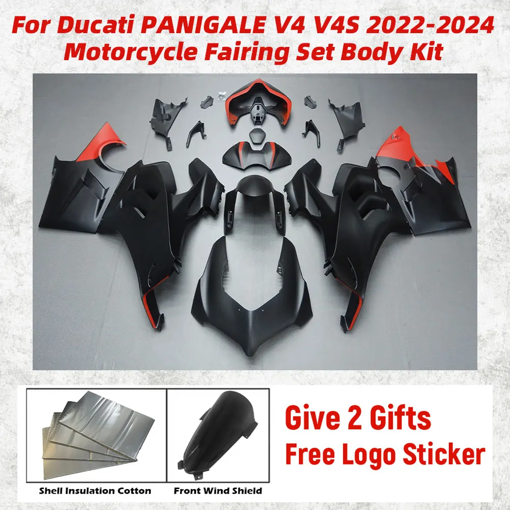 

For Ducati Panigale V4 V4s S 2022 2023 2024 22-24 New ABS Motorcycle Fairings Set Body Kit Bodywork Set Shell Injection