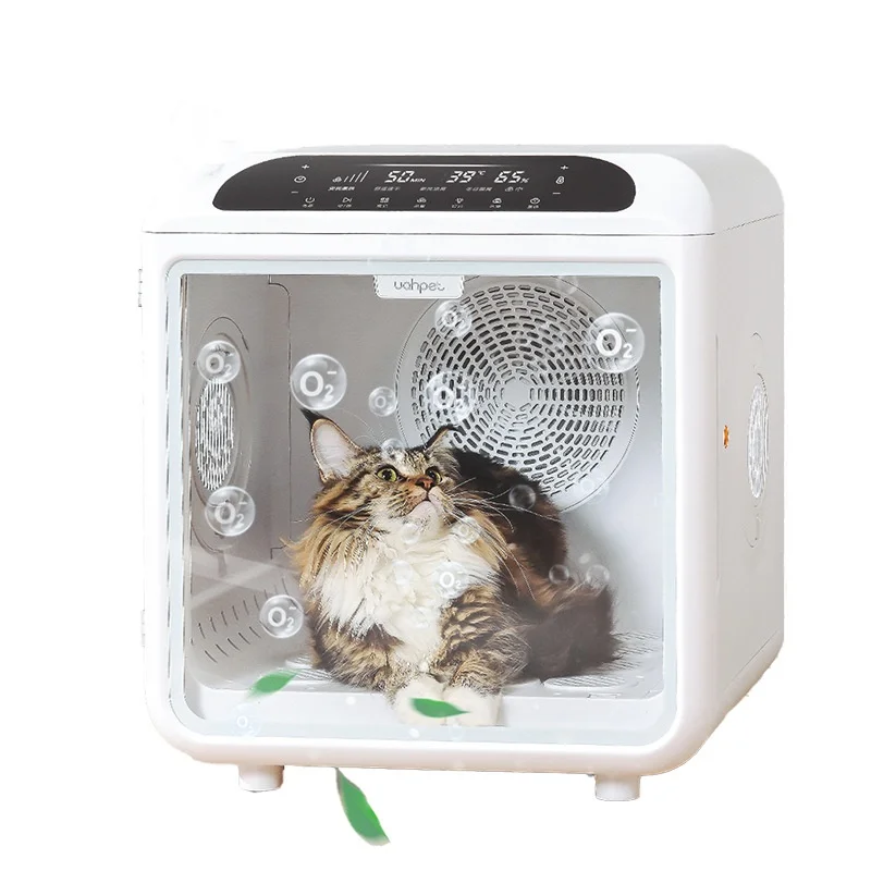 

USMILEPET Wholesale Automatic Pet Dryer Box Smart Temperature Control and 360 Drying Ultra Quiet Dog Dryer Box for Pets Grooming